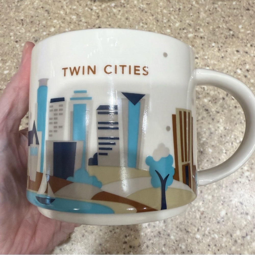 Starbucks Twin Cities You Are Here Collection coffee mug. 2013.
